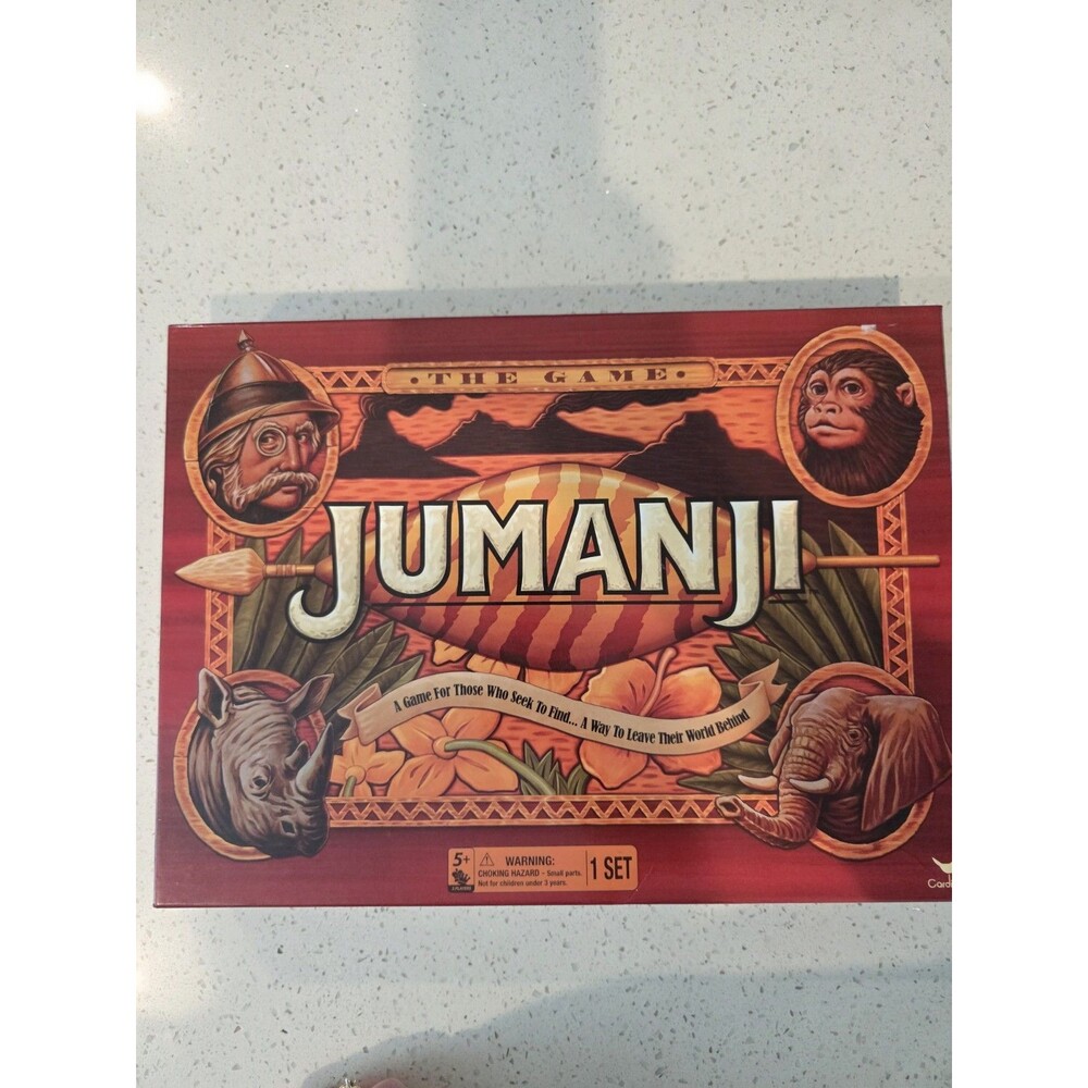 Jumanji - The Game - Cardinal Board Game - Complete - 2017
